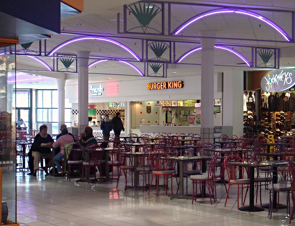 d'angelo and Burger King at Crystal Mall The food court at… Flickr