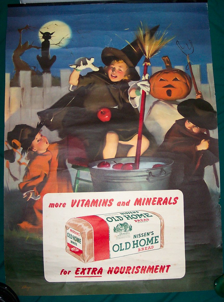 Vintage Halloween advertising Poster "Vintage Halloween" Flickr