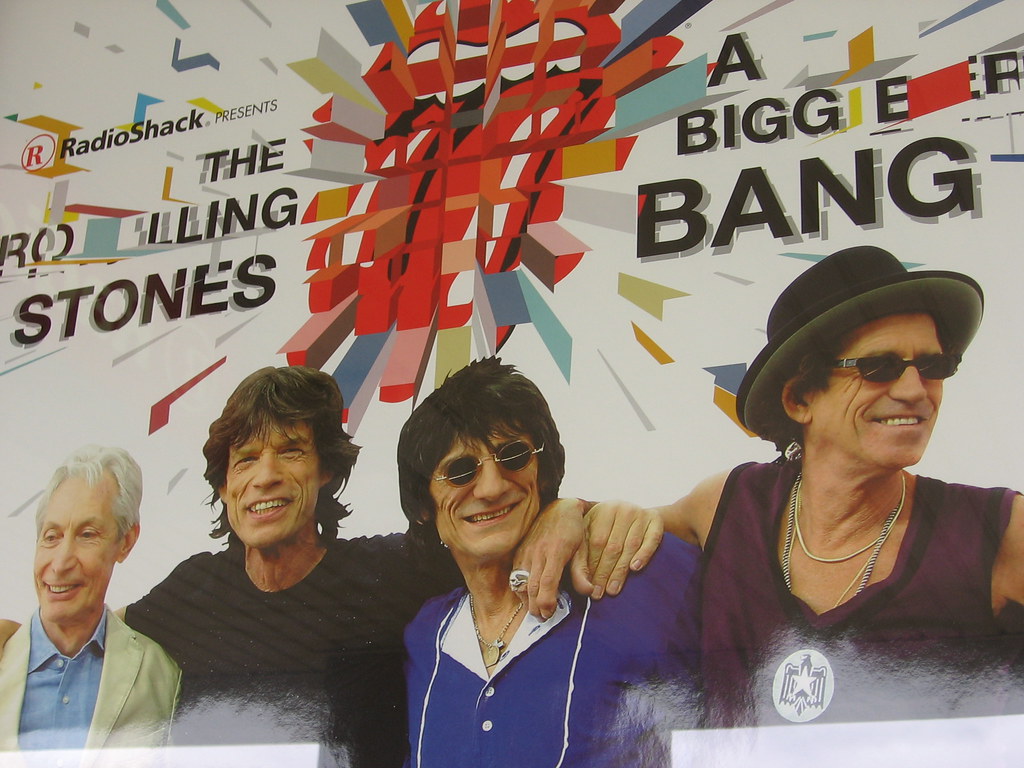 The Rolling Stones Poster A Bigger Bang Tour iirraa Flickr
