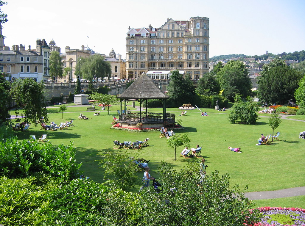 The Parade Garden in Bath, England, UK A view of the parad… Flickr
