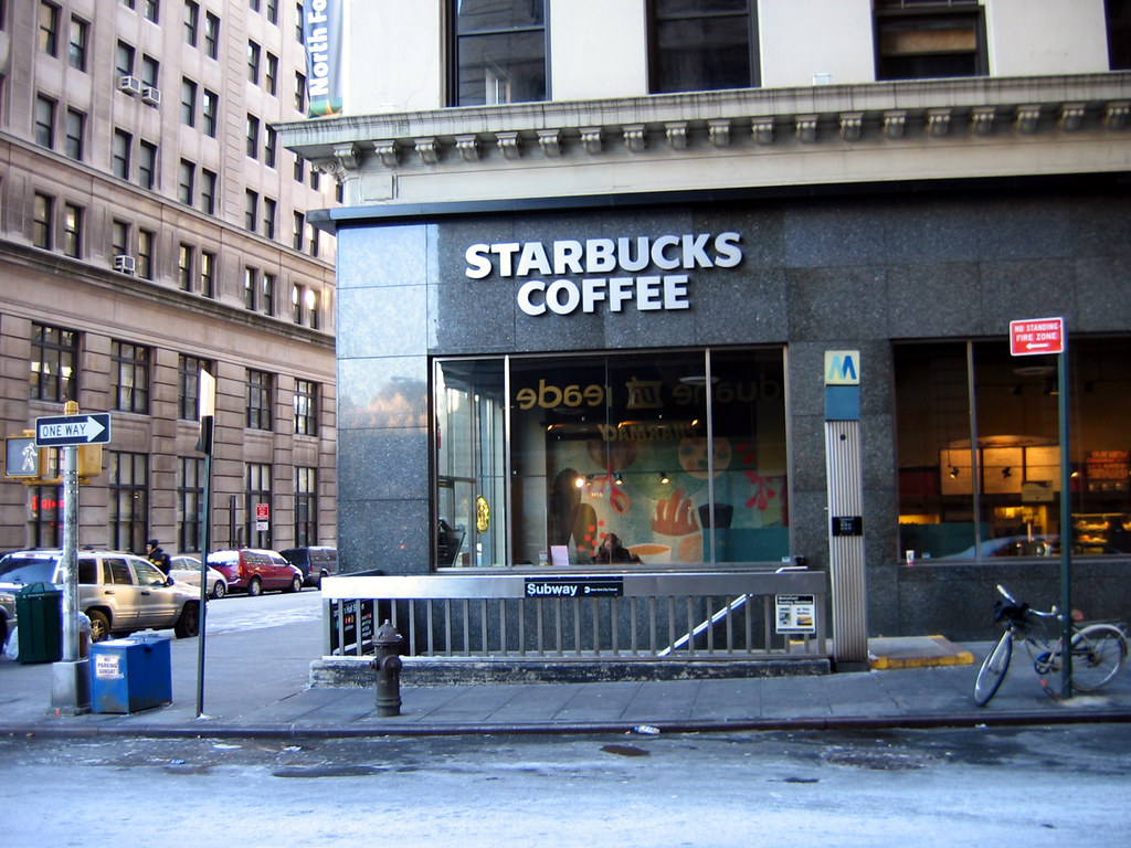 brooklyn borough hall starbucks kmf164 Flickr