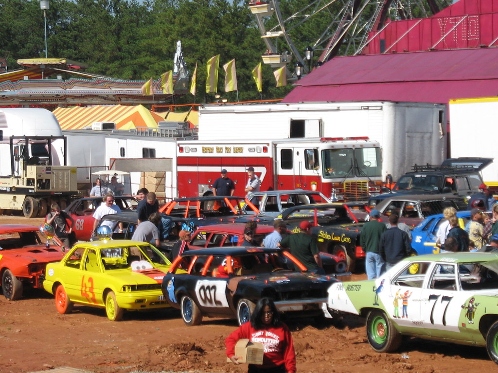 Demolition derby! North Carolina state fair annabelleblue25 Flickr