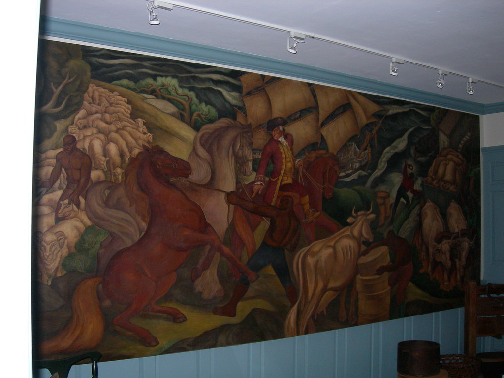 Wakefield, Rhode Island Post Office Mural a photo on Flickriver