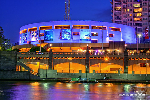 Hamer Hall An evening shot of the venue formerly known as … Flickr