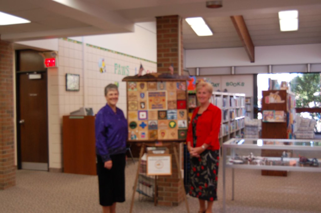 Girard Free Library Rose Ann Lubert, Director, and Jo Budl… Flickr