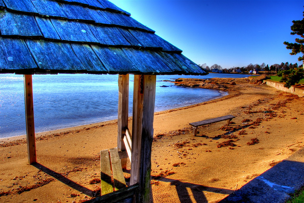 Beach Gazebo Beach at Sachem's Head, Guilford CT slack12 Flickr