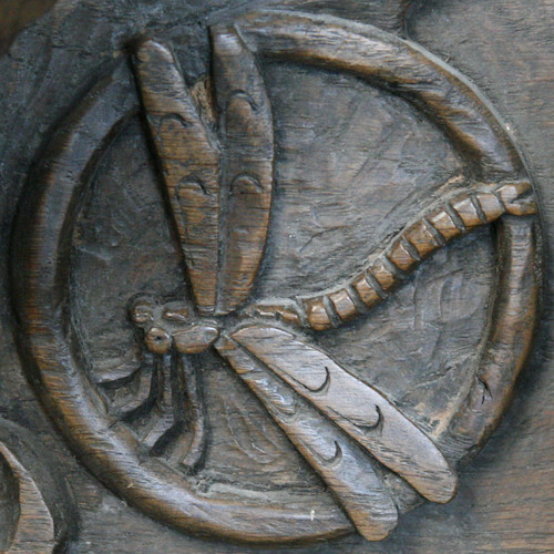 wood carving Church Dedication St Helen Location Ranwort… Flickr