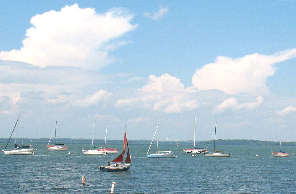 sailing on Lake Mendota It was a lovely day for sailing to… Flickr