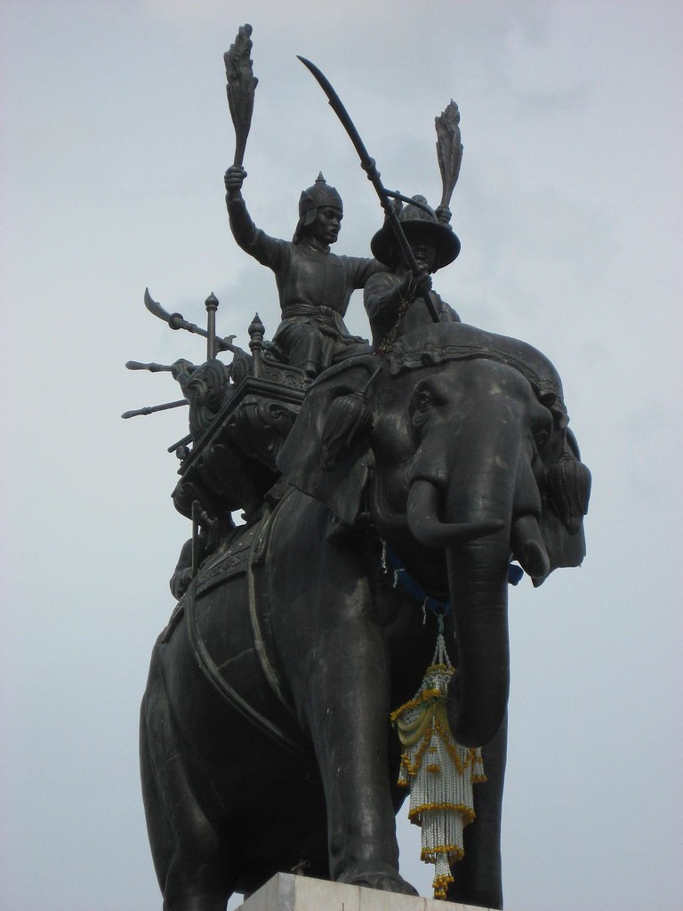The statue of King Naraesuen while doing Elephant Duel wit… Flickr