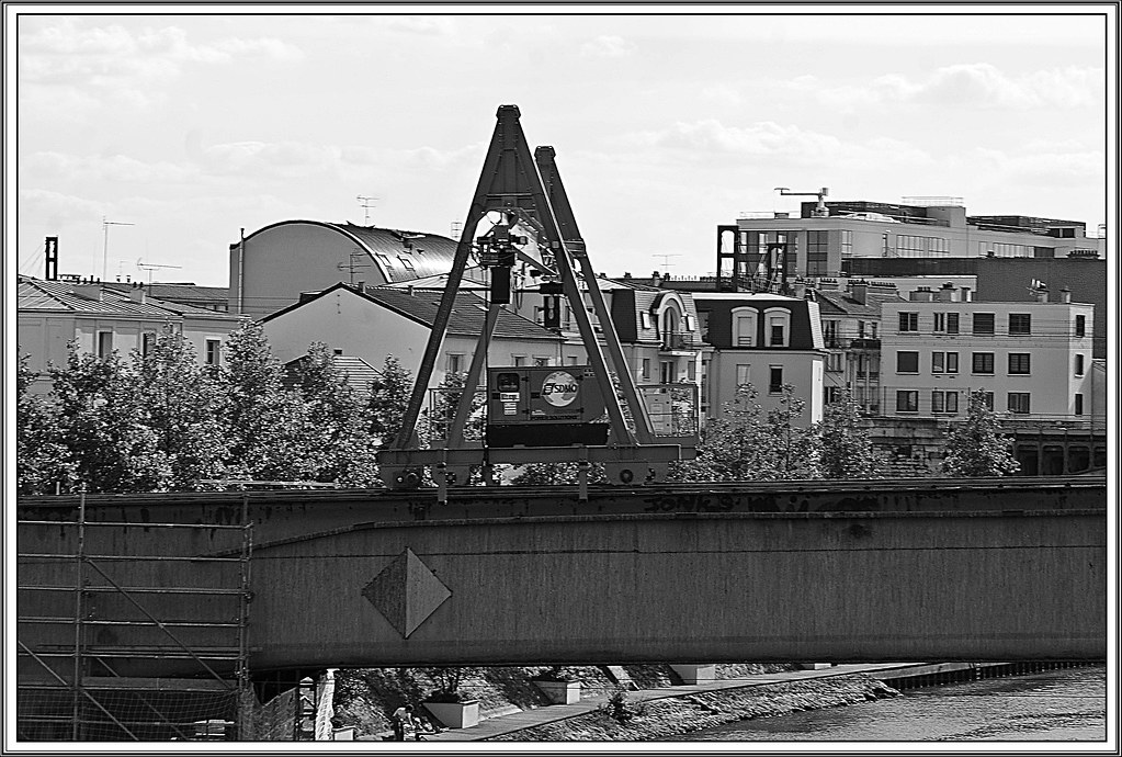 10 22 juin 2010 Charenton Travaux sur le pont du métro Flickr