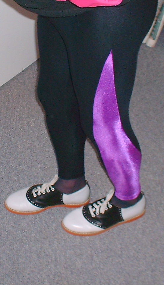 Cool Leggings Thrift store fancy leggings (Danskin) with m… Flickr