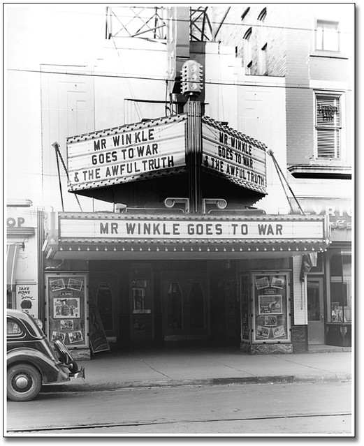Lyric Theatre marquee Kitchener Ontario 1940's a photo on Flickriver
