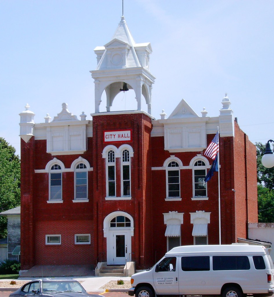 Tecumseh, Nebraska City Hall This city hall, along with th… Flickr