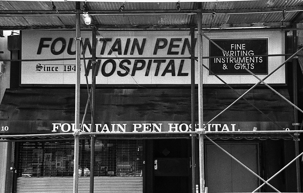 Fountain Pen Hospital I posted this more for the "What the… Flickr