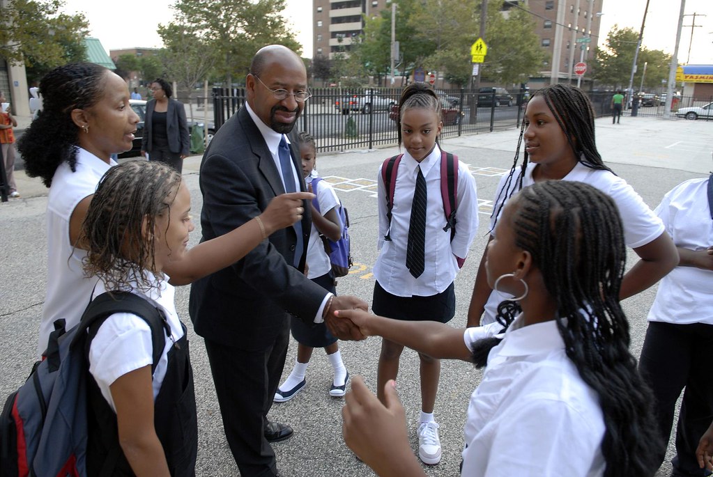 Reynolds Elementary School Michael Nutter and Reynolds Ele… Flickr