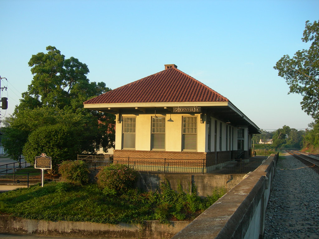 Greenville Train Depot Greenville, Alabama Erected in 1910… Flickr