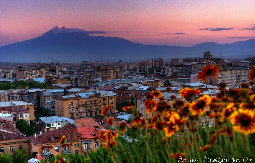 Flowers over Yerevan, Armenia More of my Armenia Photos w… Flickr