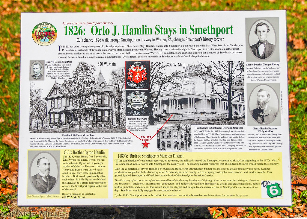 Smethport, PA Historical marker Paige Miller Flickr