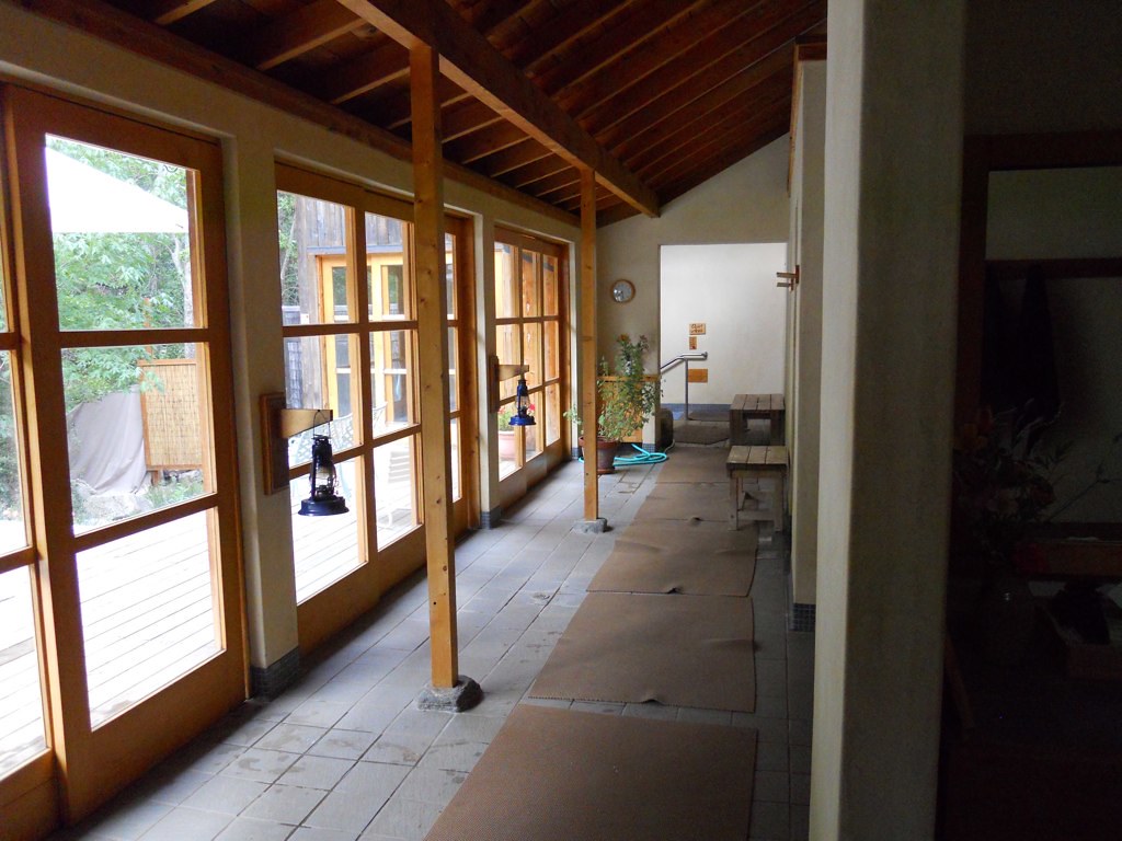 Tassajara, June 2010 men's bath house Douglas Harp Flickr