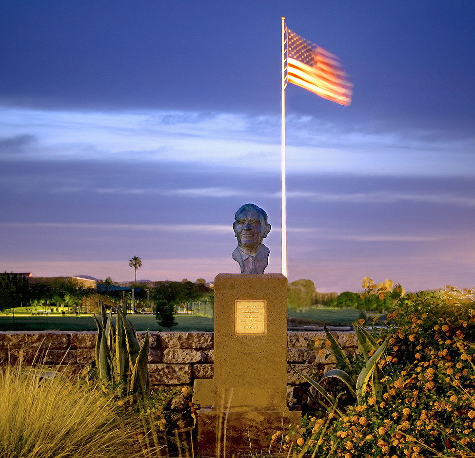 Steele This Statue This is Horace C. Steele, businessman a… Flickr