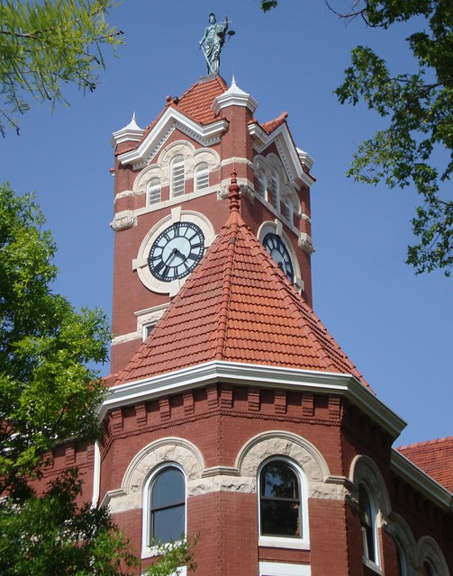 Harper County Courthouse Clock Tower (Anthony, Kansas) a photo on