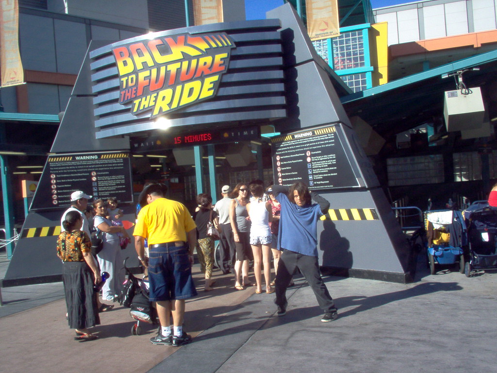 Back to the Future the ride Back to the Future The Ride th… Flickr