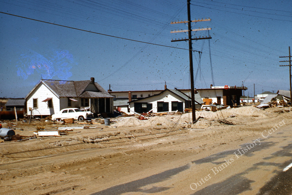 Beach Road in Kitty Hawk Photo by Joe Scott. Outer Banks History