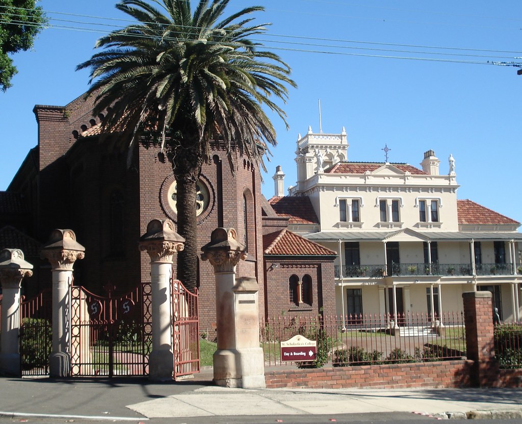 St. Scholastica church and boarding school in Glebe Flickr