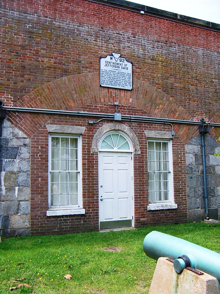 Fort Monroe, VA Walledin casemate The casemate where Jeff… Flickr