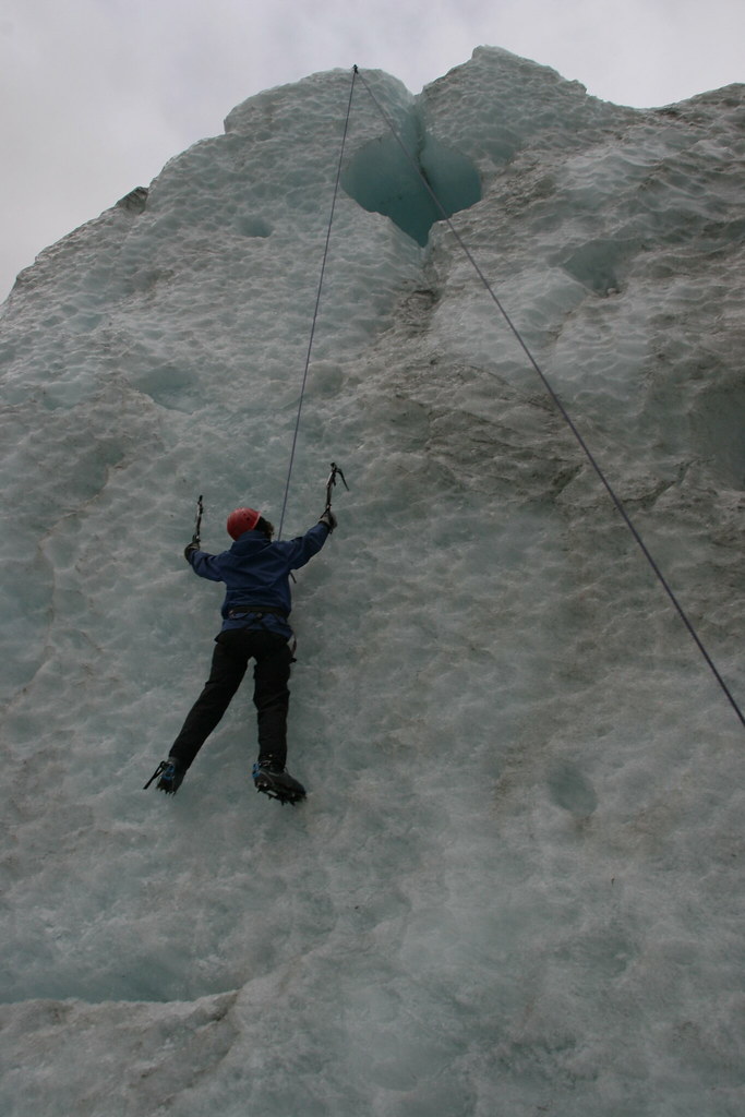 Ice Climbing, Franz Josef, New Zealand It's much harder th… Flickr
