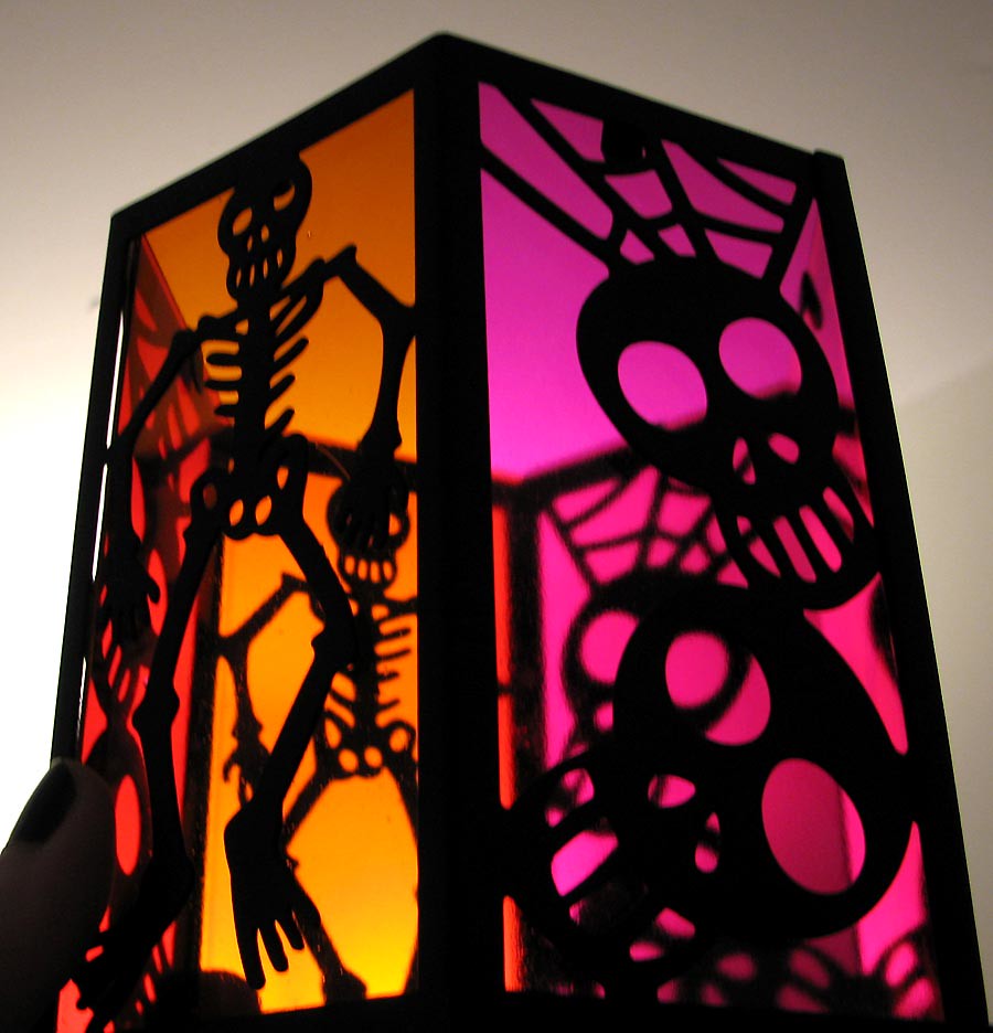 Skull Candle Holder, another one Target purchase again, an… Flickr