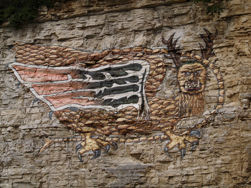 Piasa Bird Alton Illinois A old indian legend of the are… Flickr