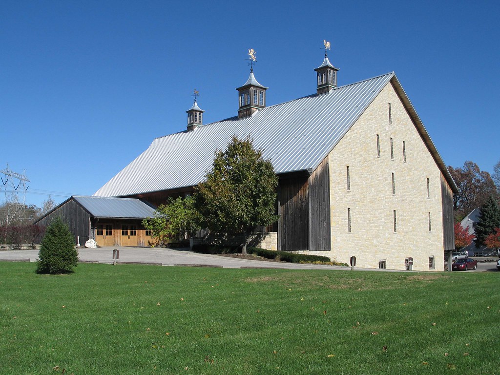 Liberty Presbyterian Barn Church, Powell, Ohio Built ca … Flickr