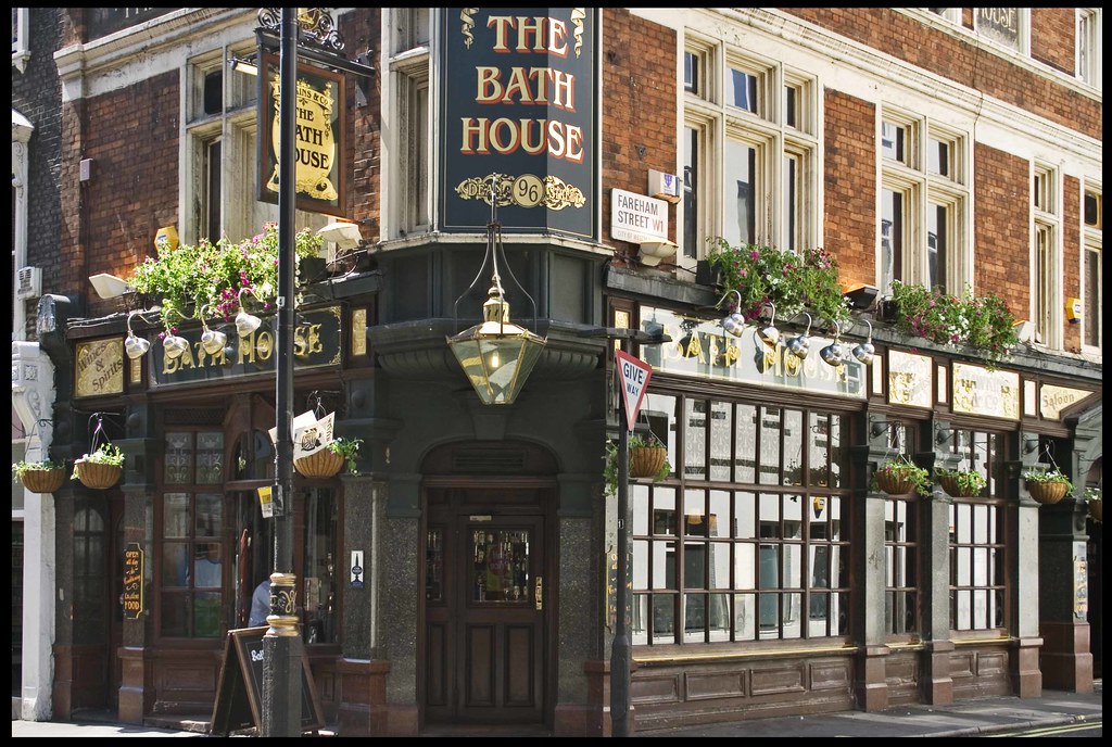 The Bath House, London Pubs The Bath House at Dean Street,… Flickr