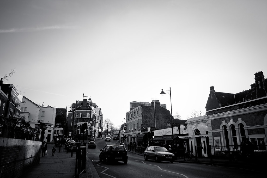 Blackheath high street in a lovely shade of B&W Flickr