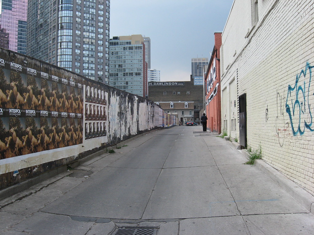 Lane between Wellesley St. and Breadalbane St. just west o… Flickr