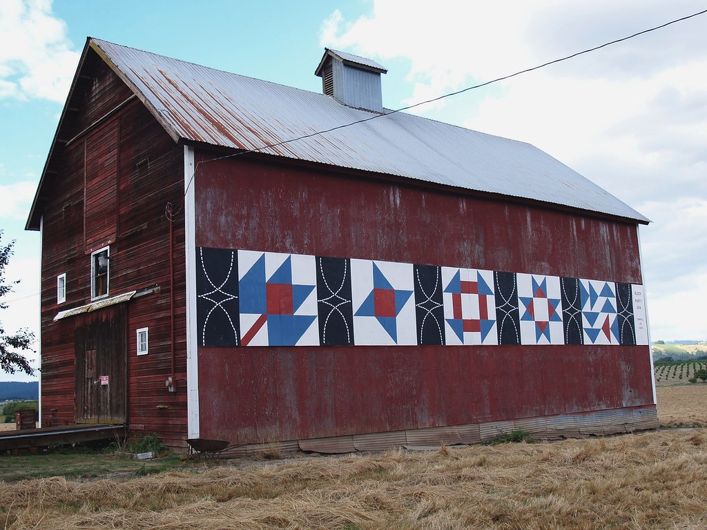 Quilt Barn in Yamhill, Oregon in Yamhill, Oregon hometow… Flickr