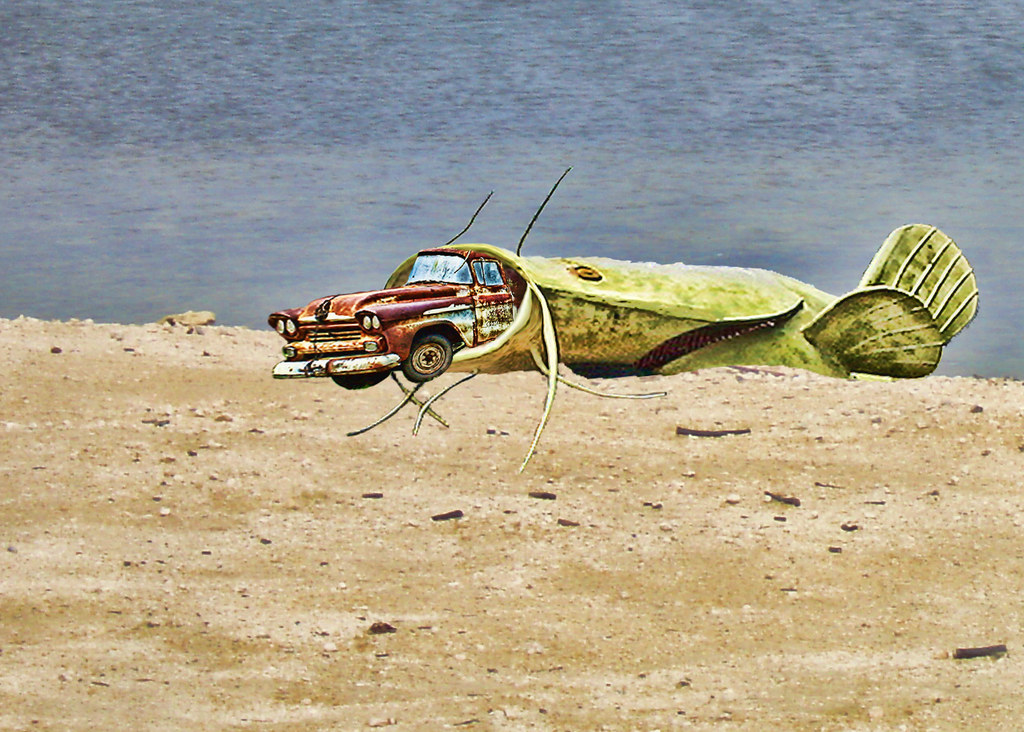 catfish truck Isolated parts with mask, applied adjust4 to… Flickr