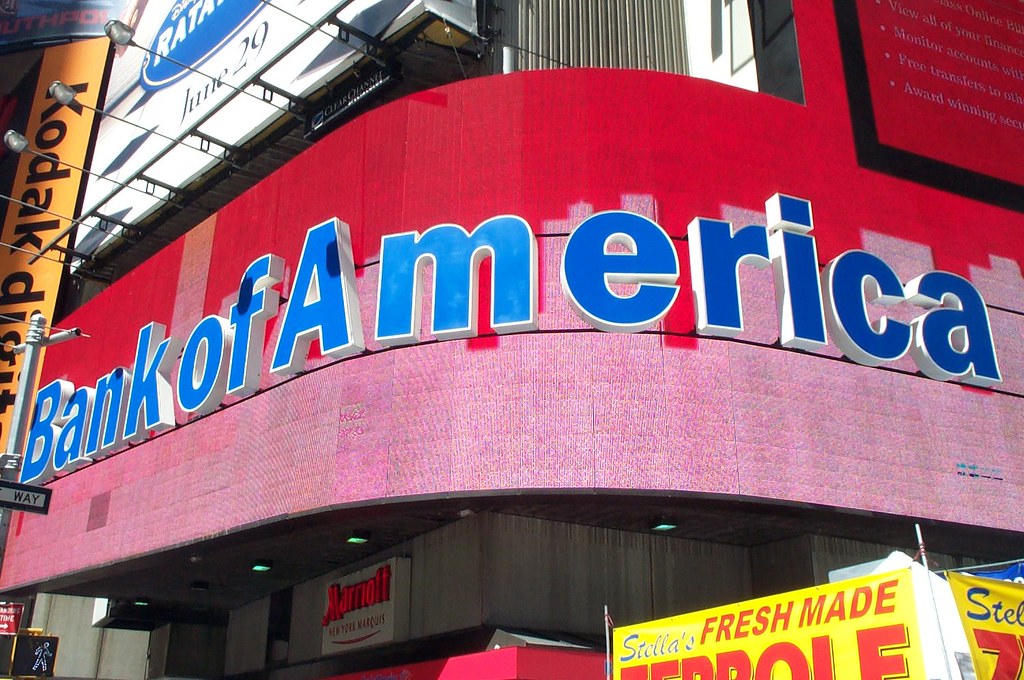 Bank of America branch 1515 Broadway. Michael Daddino Flickr