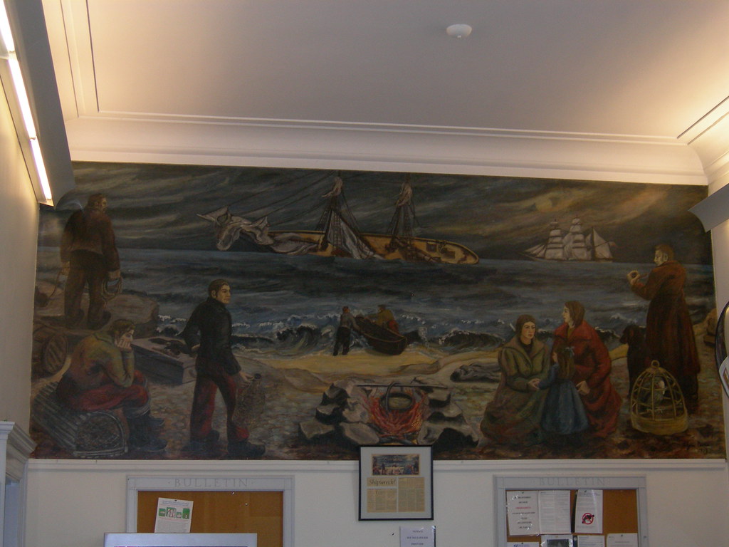 South Portland, Maine New Deal Mural New Deal mural entitl… Flickr