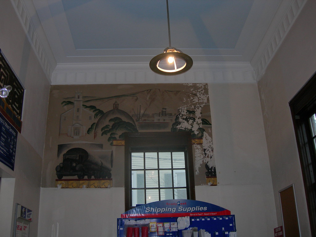 East Providence, Rhode Island Mural Post Office Mural Flickr