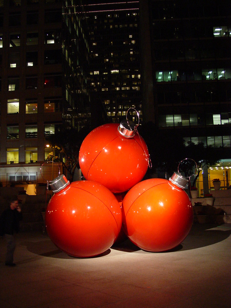 Christmas decorations downtown San Francisco Christmas dec… Flickr