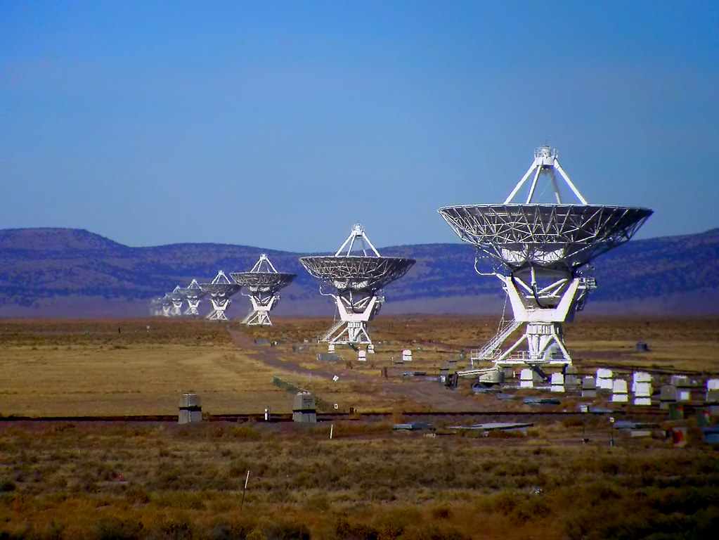 VLA Radio Antenna Farm View 'VLA Radio Antenna Farm' Large… Flickr
