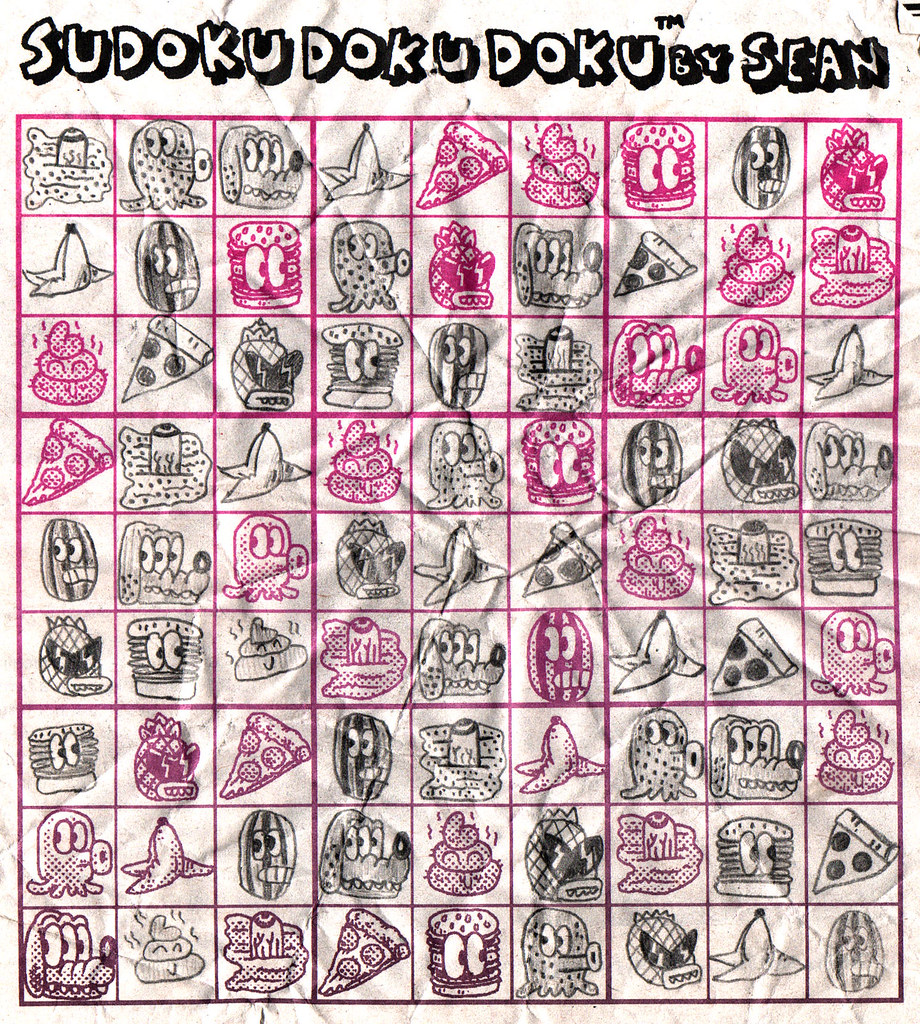 SUDOKU DOKU DOKU AUBREE I DO A SODUKO PUZZLE FOR THE PAPER… Flickr