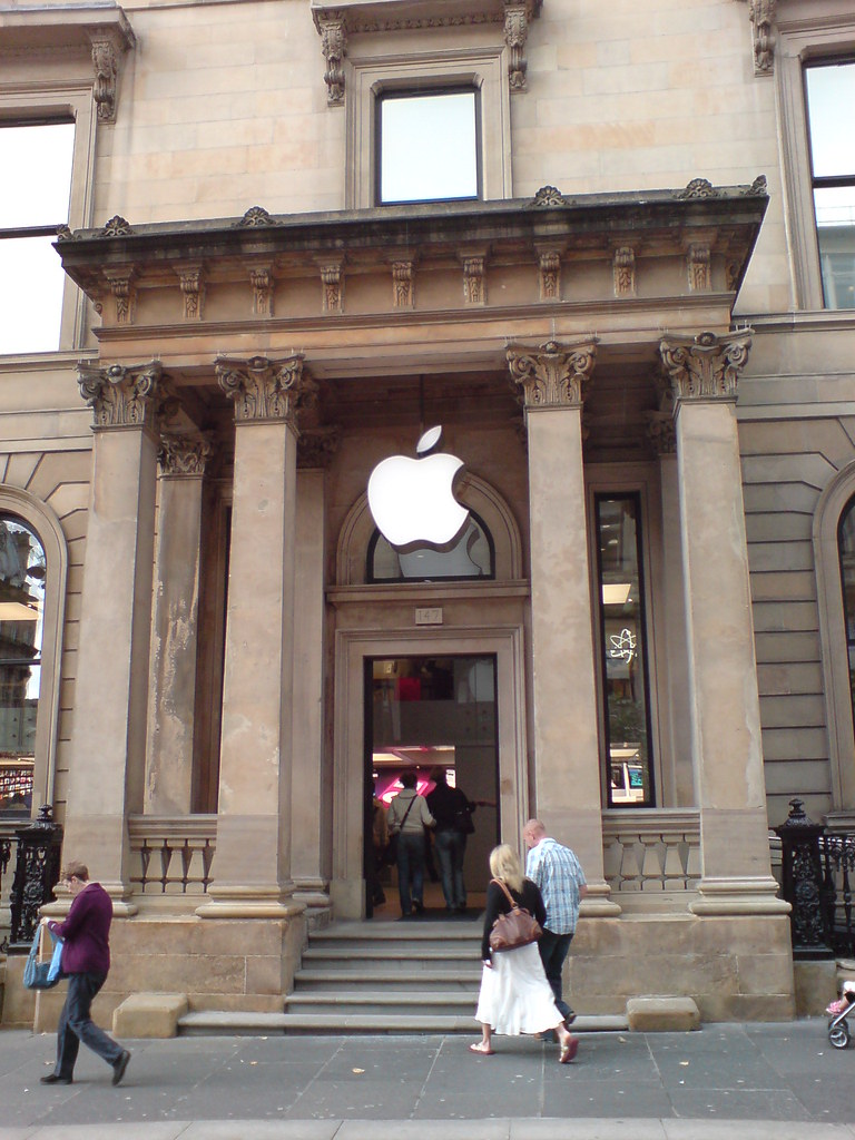 The Glasgow Apple Store Buchanan Street, Glasgow. Scotland… Flickr