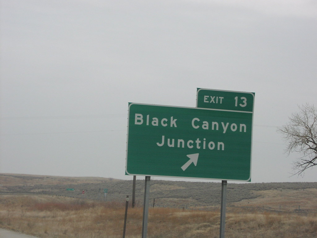 I84 West Exit 13 I84 west at Exit 13, Black Canyon Junct… Flickr