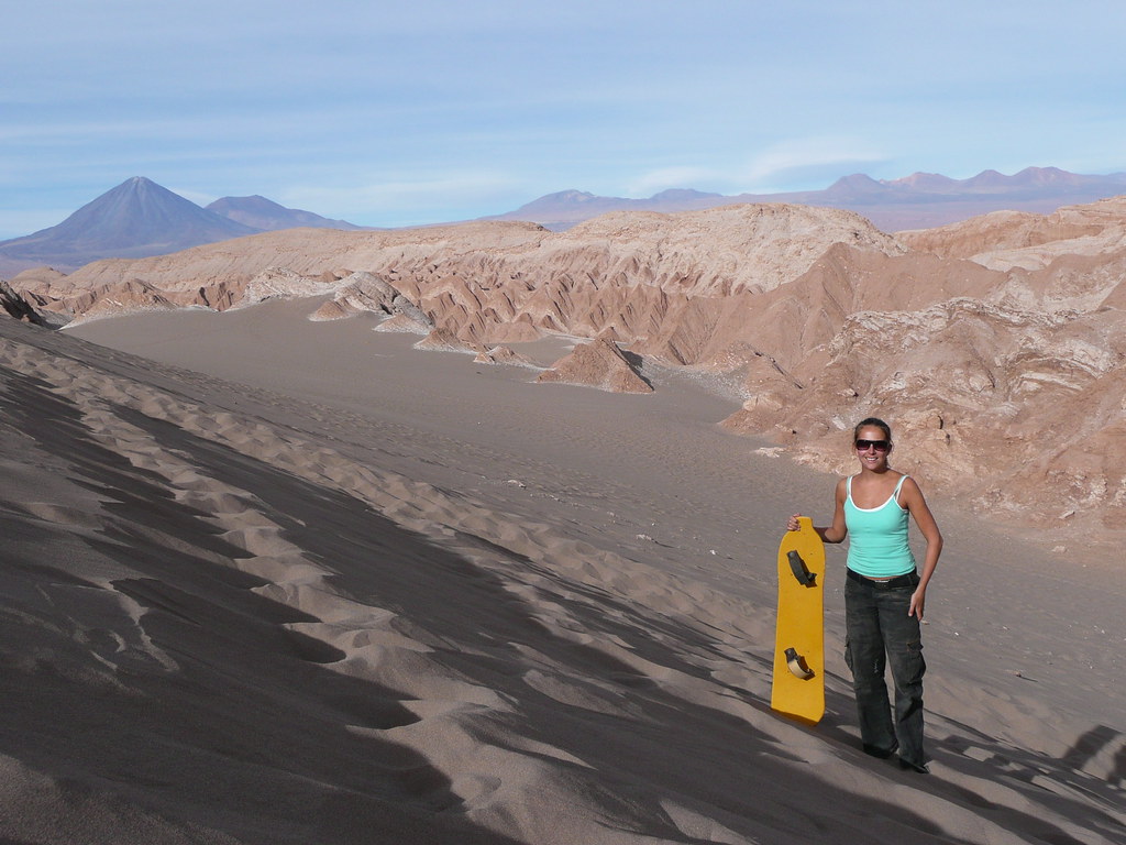 Sandboarding at Death Valley, SPdA Jodie and Matt Flickr