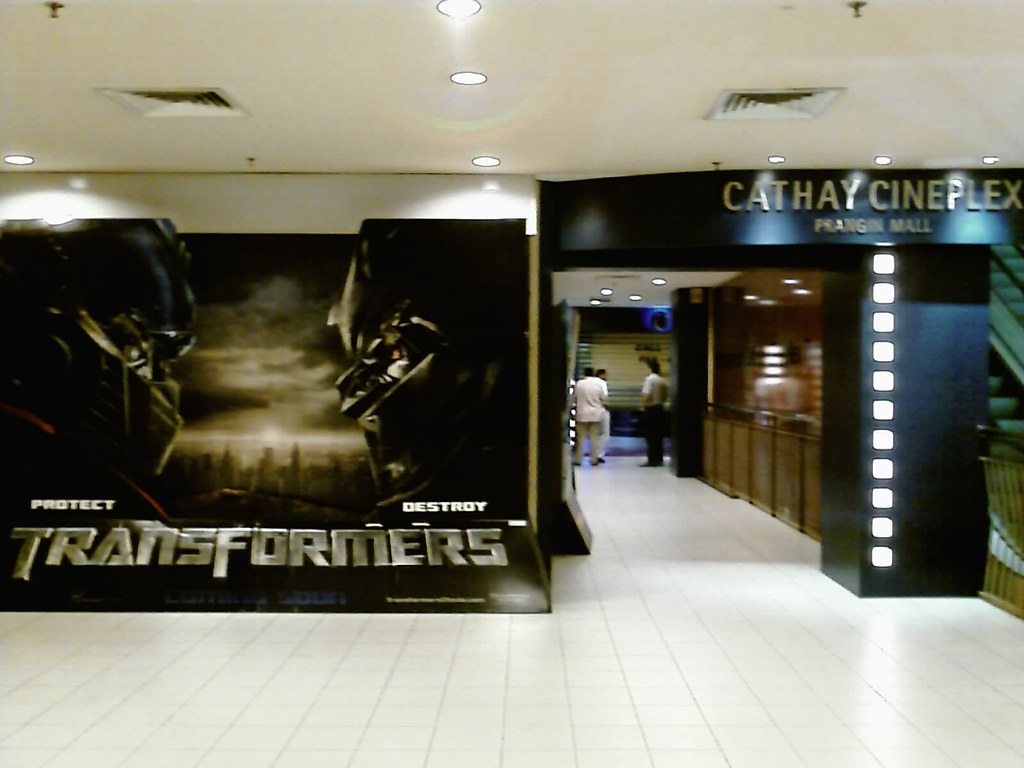 Transformer Movie Tickets Well here I am at Prangin Mall t… Flickr