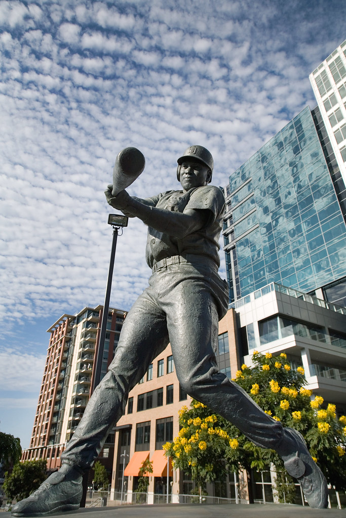 Hall Of Famer The recently erected statue of Tony Gwynn at… Flickr