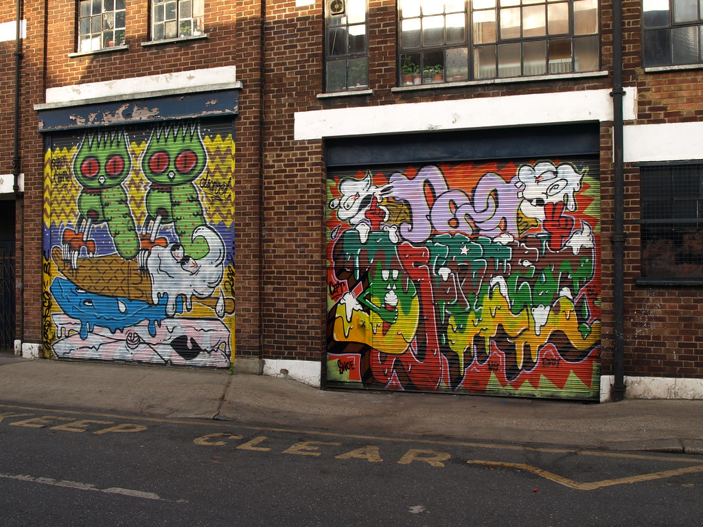 Dscreet & Gold Peg Buckhurst Street, London E1. Alex Ellison Flickr
